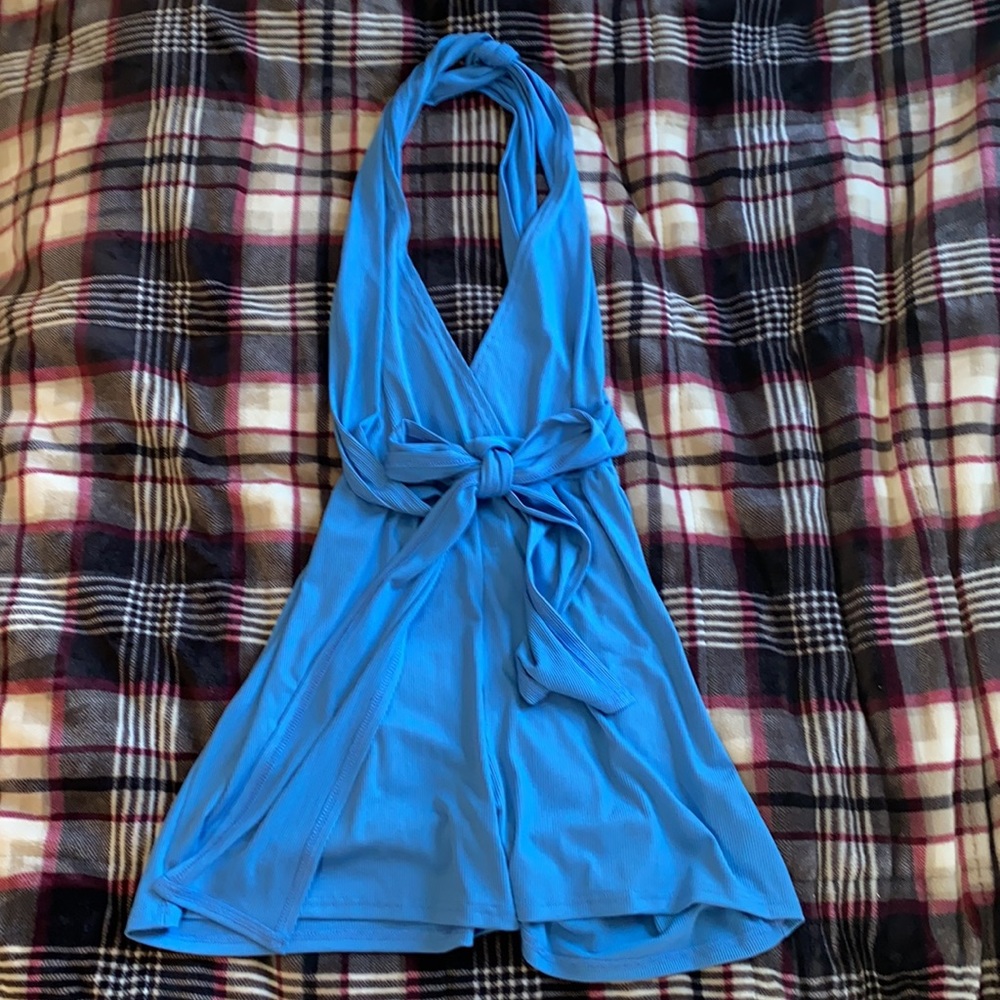 Multi Tie Wrap Romper